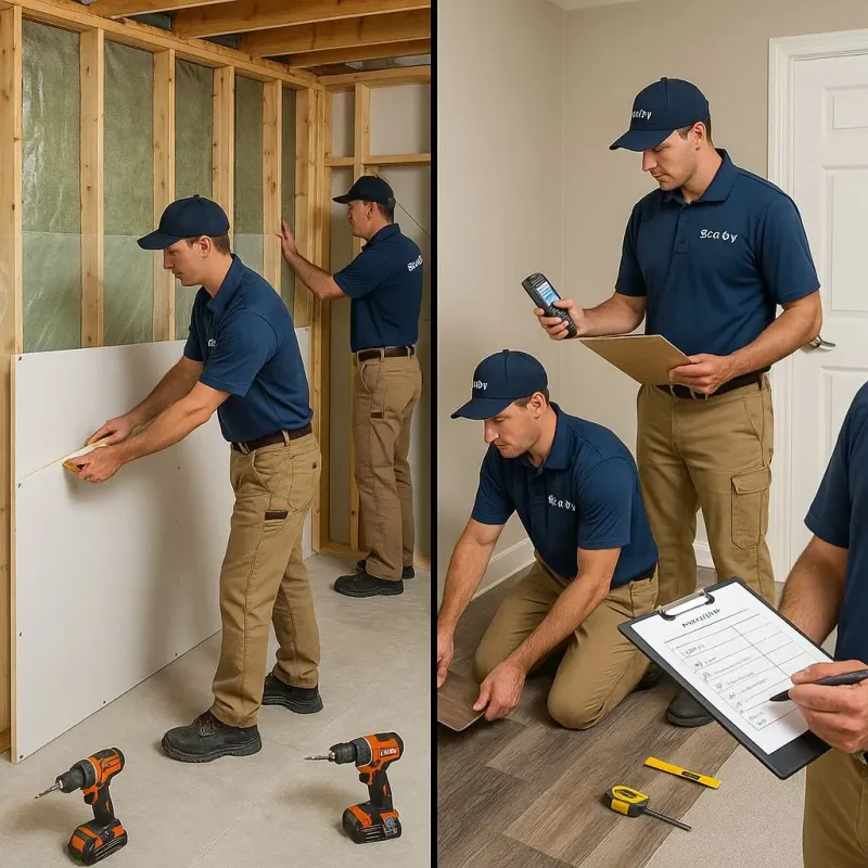 Repairs and Reconstruction process in Royal Pines, NC